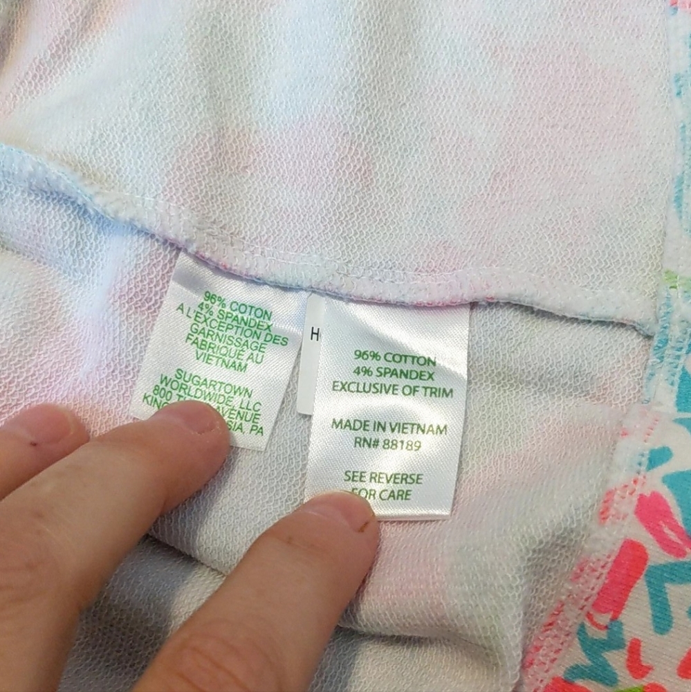 Lilly Pulitzer Captain Popover Pullover Lobstah Roll Pop-Up Small - Picture 3 of 10